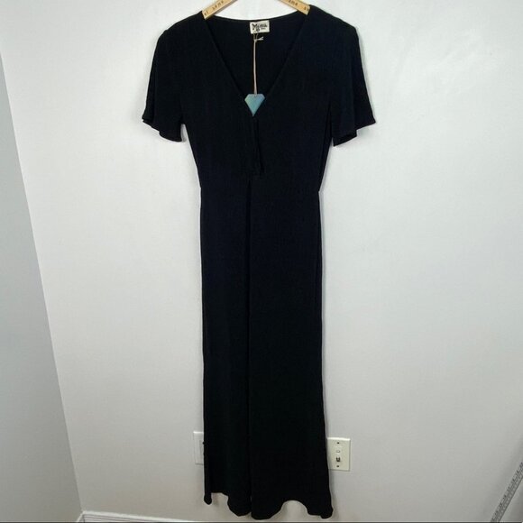 NWT Show Me Your Mumu Daniella Jumpsuit Black Size Small New With Tags Bohemian - Picture 13 of 15